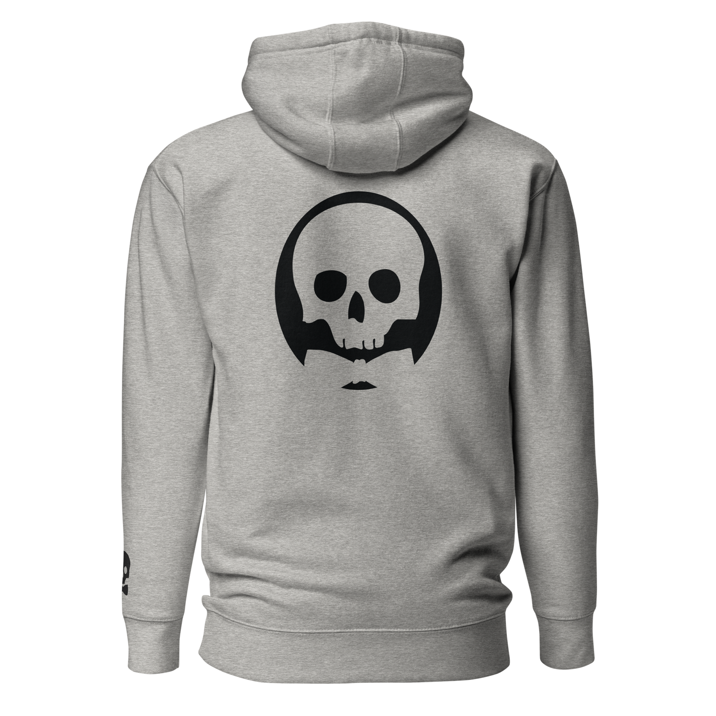The Classic Foundation Hoodie – Black Mark Full Shadow Back