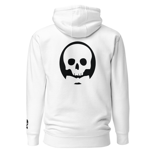 The Classic Foundation Hoodie – Black Mark Full Shadow Back