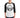 Men's Basic Black Shadow Skull 3/4 T