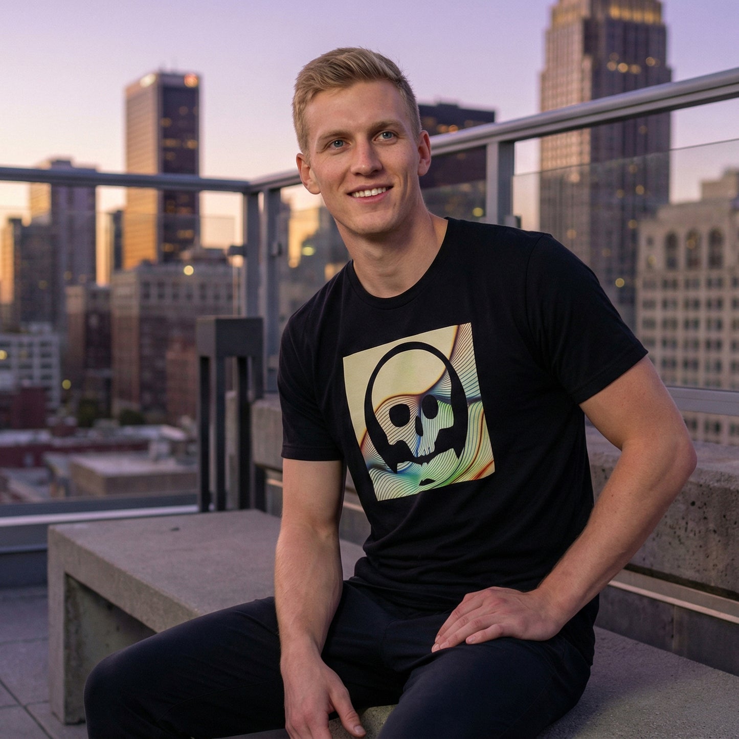 Mens Life Pursuit Tee – Prism