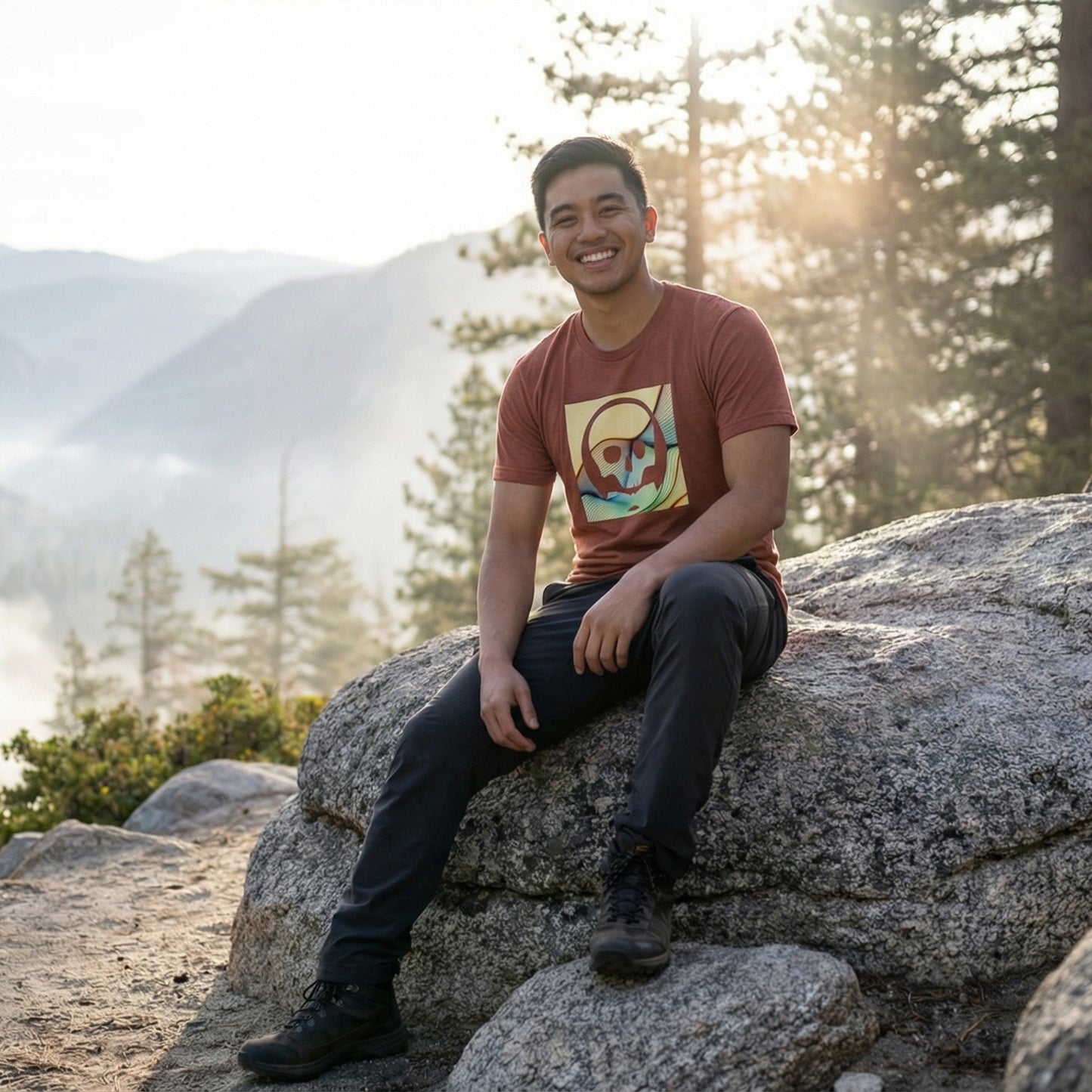 Mens Life Pursuit Tee – Prism