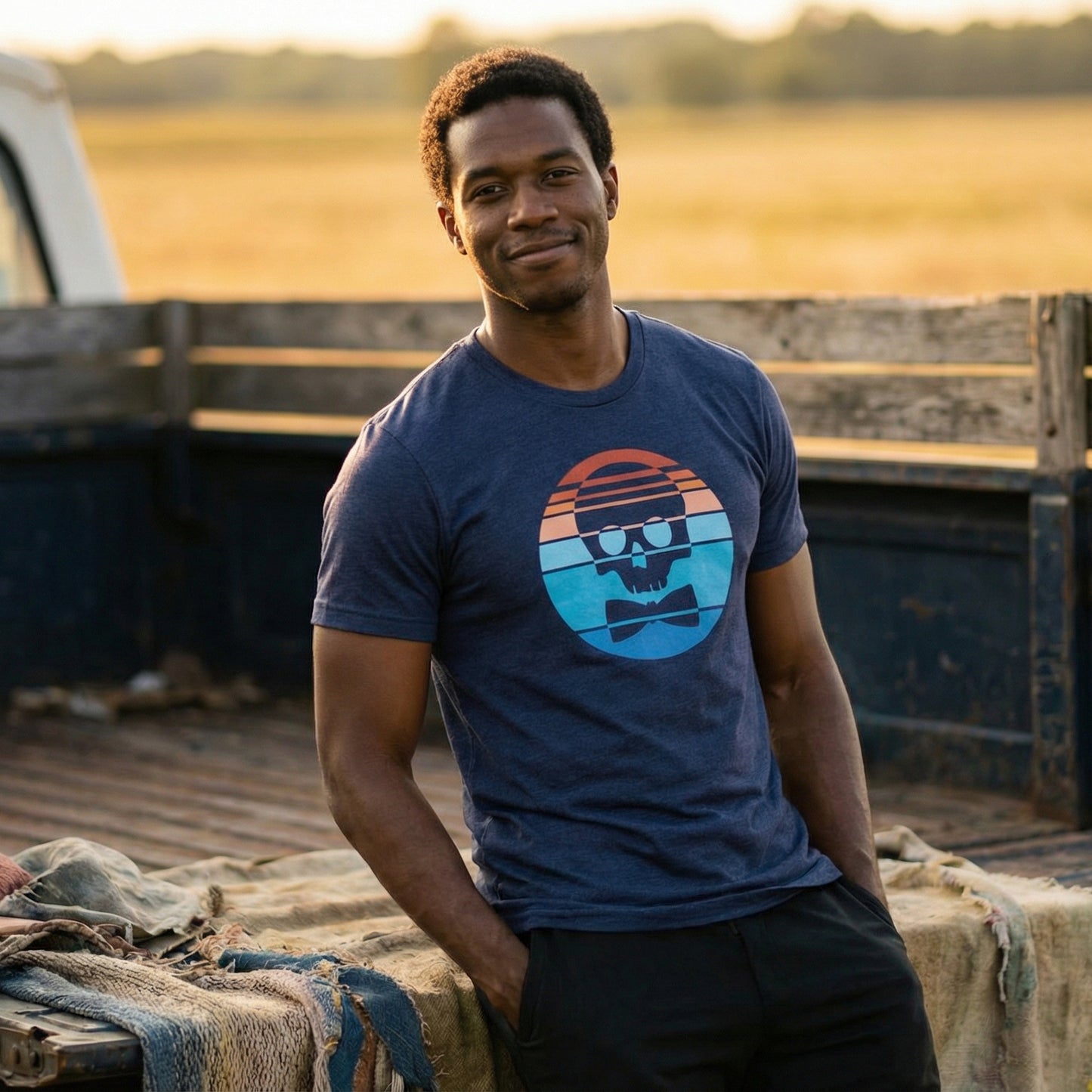 Mens Life Pursuit Tee – Sunset