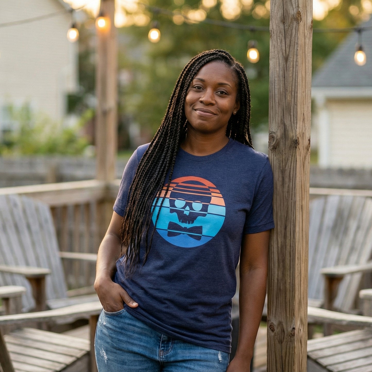 Womens Life Pursuit Tee – Sunset