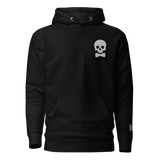 The Classic Life Pursuit Hoodie – White Skull